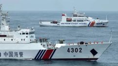 China, Vietnam coast guards complete first Beibu Gulf patrol of 2024_fororder_2024年第一次北部湾海域联合巡逻