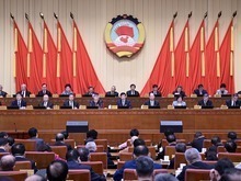 全国政协十四届常委会第十次会议闭幕 王沪宁主持并讲话