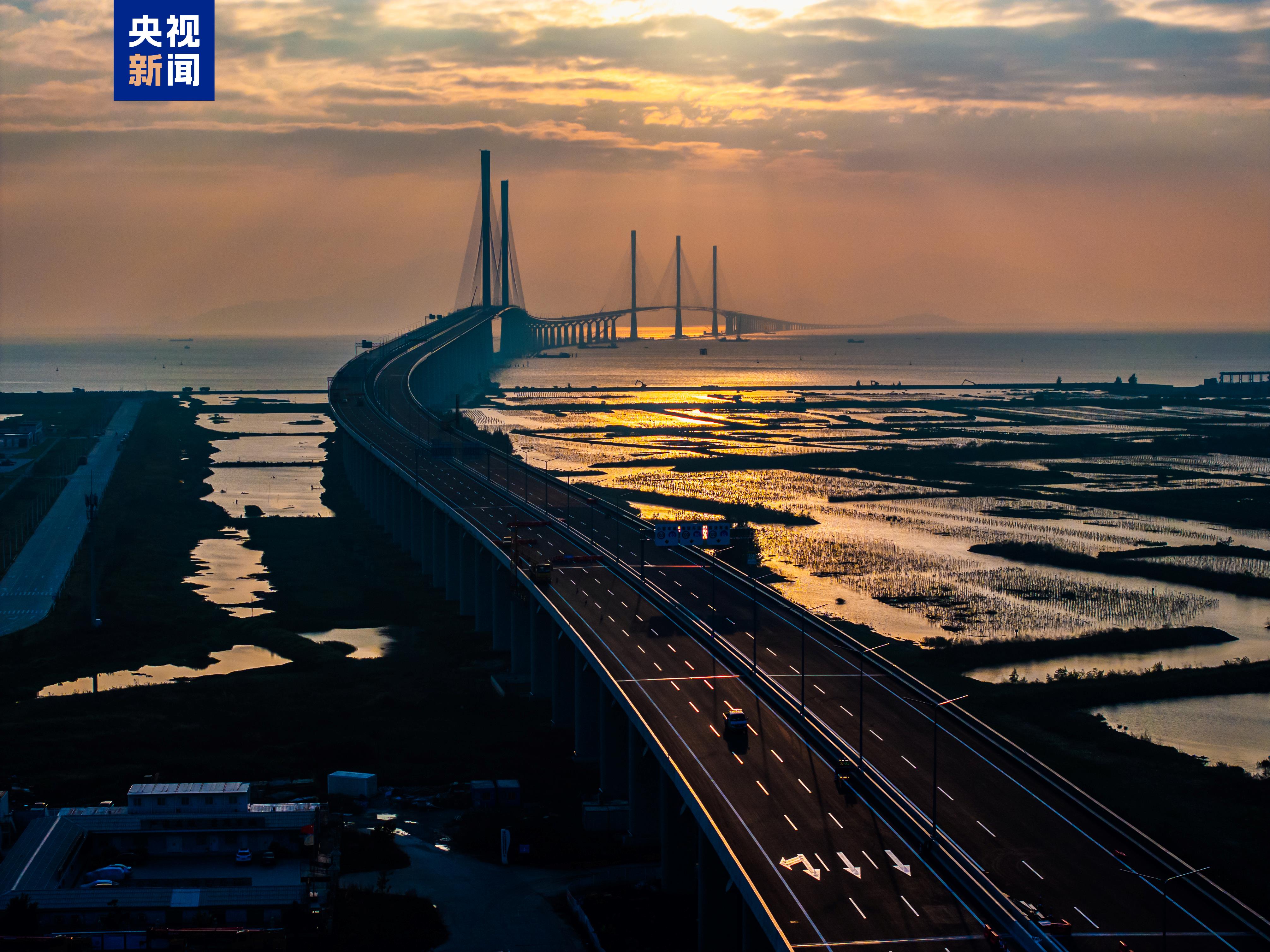 重量级 近距离！一组高清长图感受跨海通道魅力