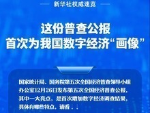 这份普查公报，首次为中国数字经济“画像”