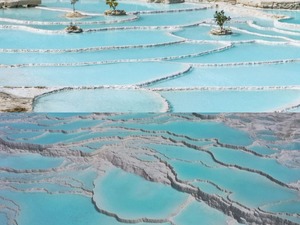 你是世界上的“另一个我”——云南白水台与土耳其棉花堡