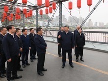 习近平在甘肃兰州市考察调研