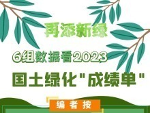 数读中国 | 再添新绿 6组数据看国土绿化“成绩单”