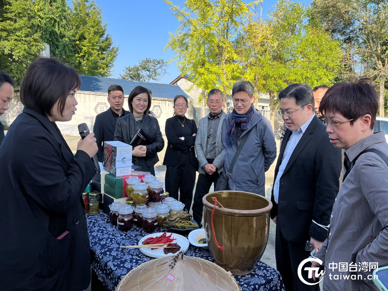 亞臺青（成都）海峽青年創(chuàng)業(yè)園企業(yè)考察團到訪崇州市江源街道