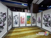 “祖國頌——海峽兩岸百位書畫名家共慶中華人民共和國75華誕精品展”在京舉行