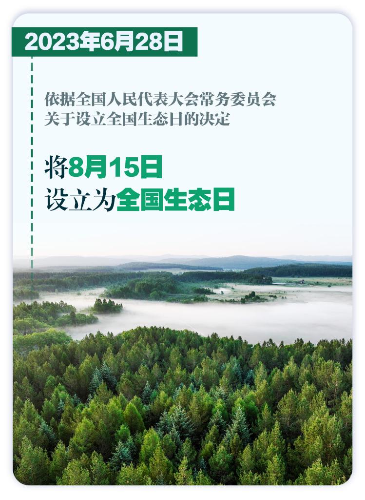 這些大事件，銘刻生態(tài)文明建設(shè)壯闊歷程