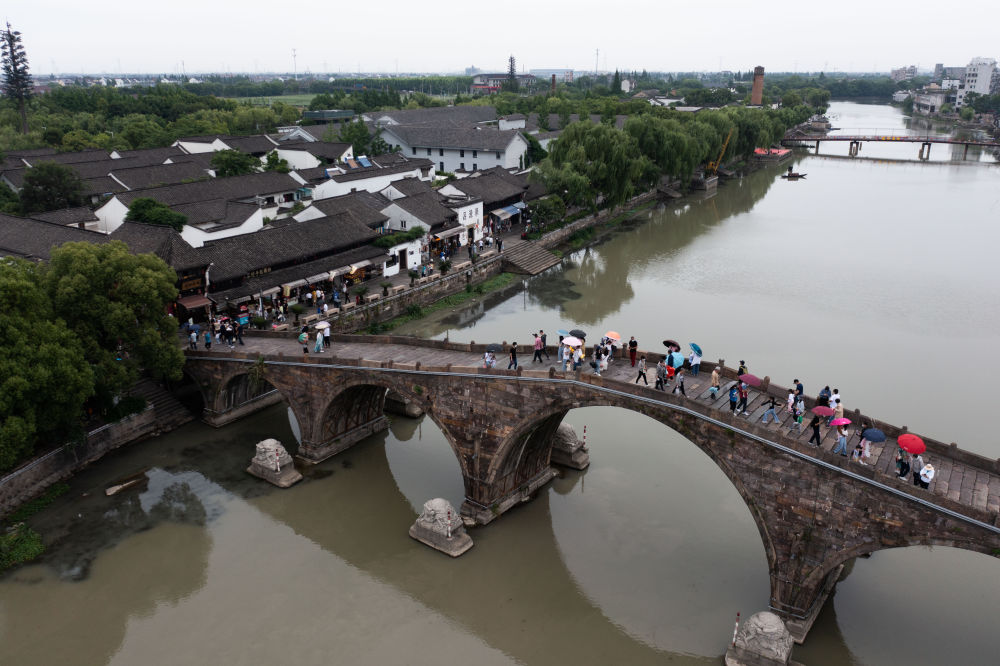 在杭州，走進(jìn)亞運(yùn)之城的生態(tài)畫(huà)卷