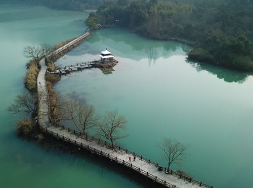 在杭州，走進(jìn)亞運(yùn)之城的生態(tài)畫(huà)卷