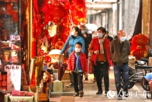 廣州：年貨市場紅紅火火