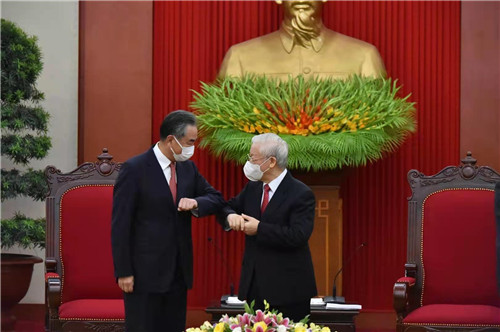越共中央总书记：谁也无法动摇和改变越中之间的团结合作