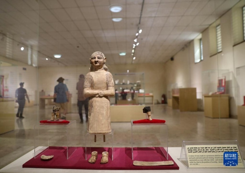 这是3月6日在伊拉克首都巴格达拍摄的伊拉克博物馆展品。新华社记者 王东震 摄