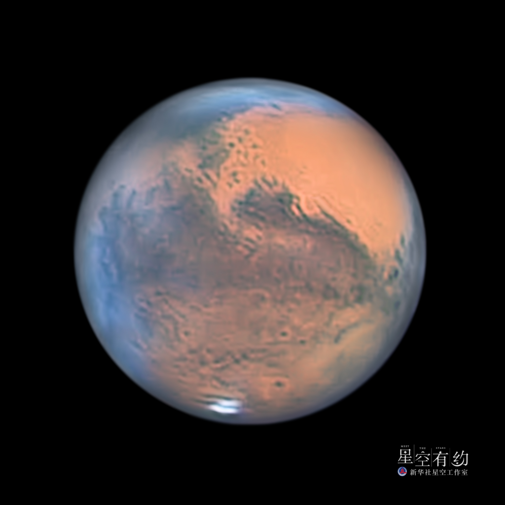 星空有约丨火星合海王星18日晨上演“亲密一刻”
