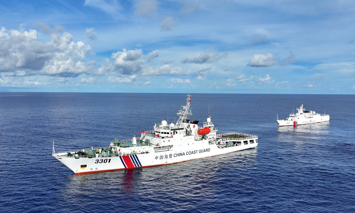 Philippine media hype activities of China's largest coast guard ship; Manila 'needs to adapt to changes'