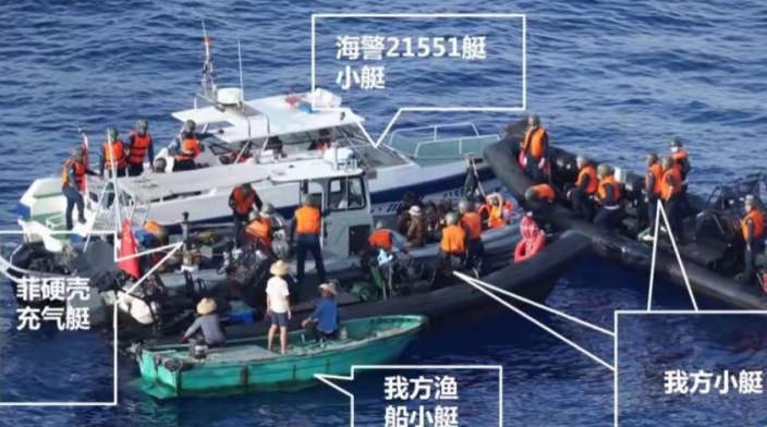 China Coast Guard Boarding and Inspecting the Philippine Vessels a Professional Law Enforcement Action