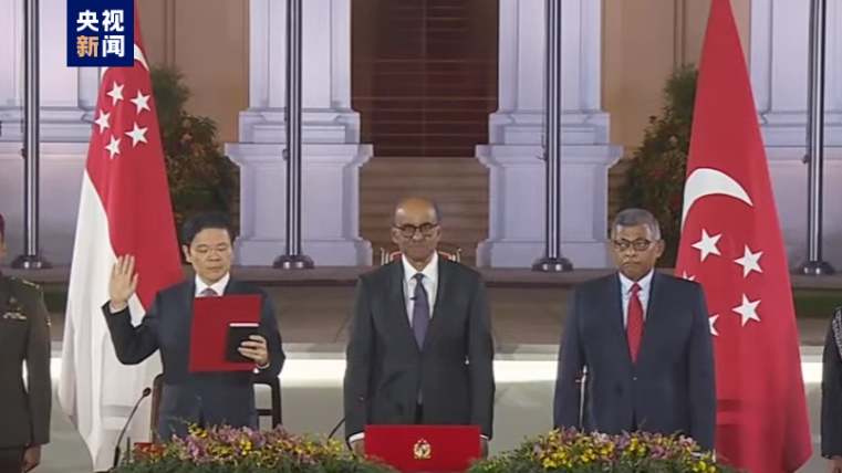 黄循财宣誓就任新加坡第四任总理_fororder_IMG_0237