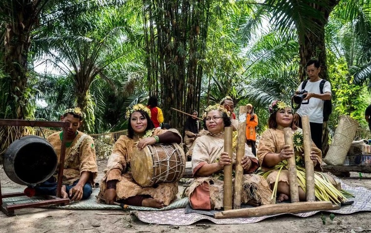 Ancient rituals ongoing on a Mysterious Malay Island