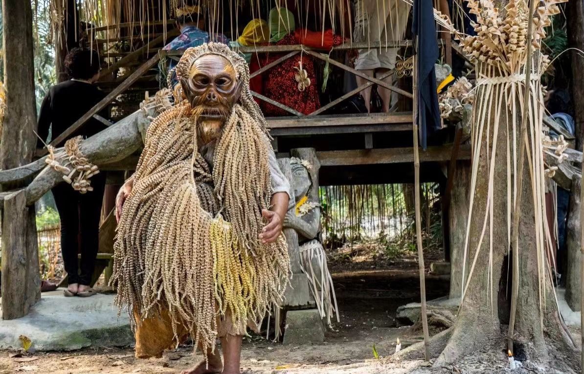 Ancient rituals ongoing on a Mysterious Malay Island