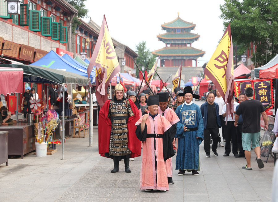 北京延庆：长城脚下 多彩民俗过端午