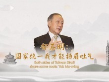 台湾新党前主席郁慕明：国家统一才能扬眉吐气