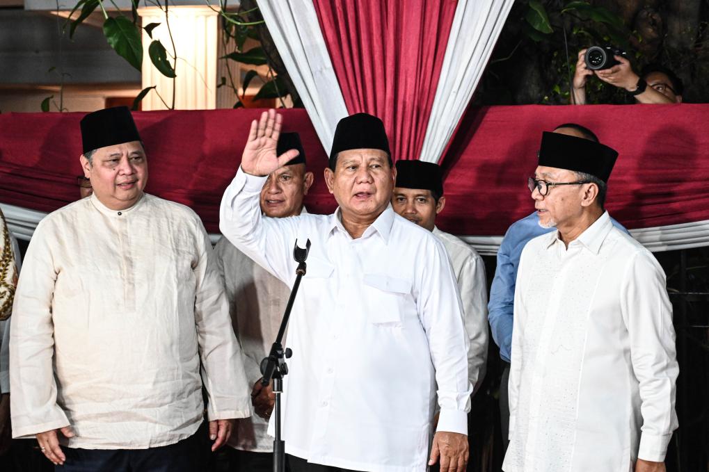 印尼选举委员会正式宣布普拉博沃为总统