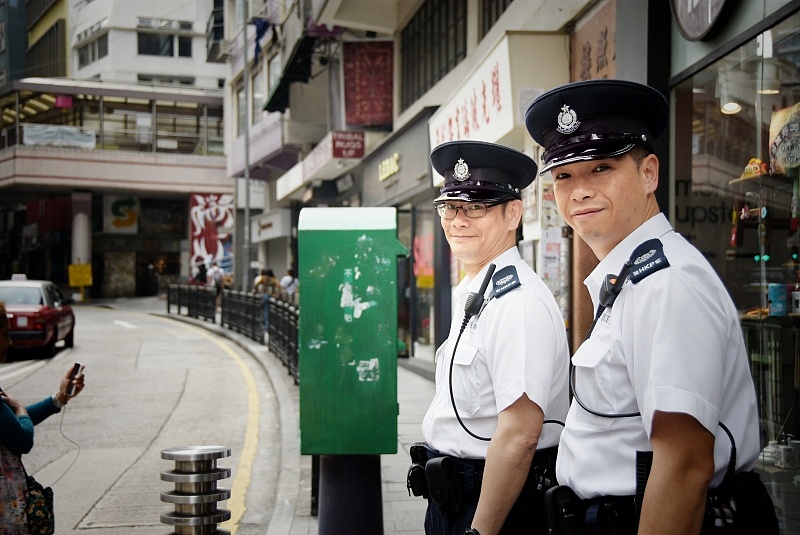 香港单警装备图片