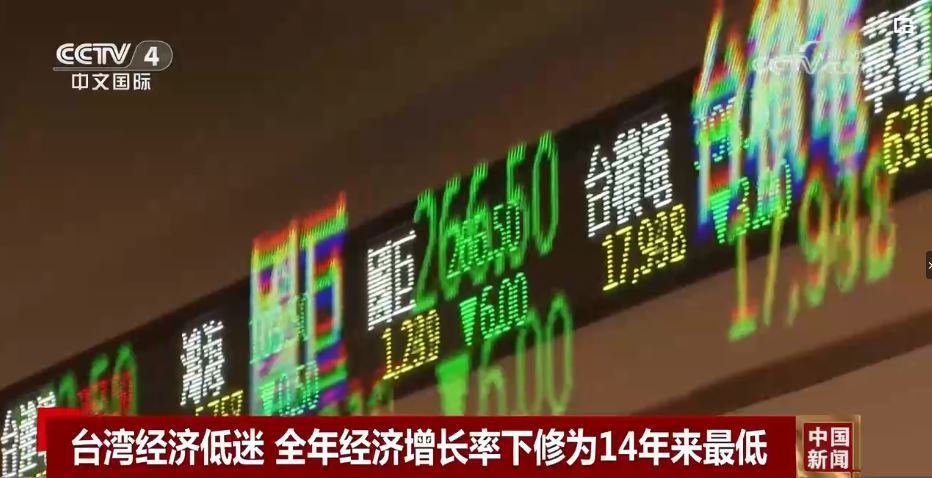 民进党当局施政无能致使台湾经济深陷困境