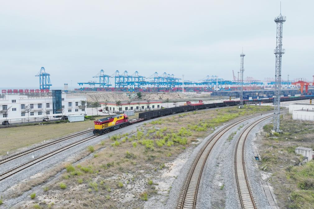 1月西部陆海新通道海铁联运班列开行同比增长87.7%