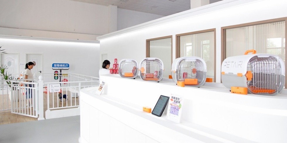  The first pet waiting hall in China was opened in Shenzhen Airport