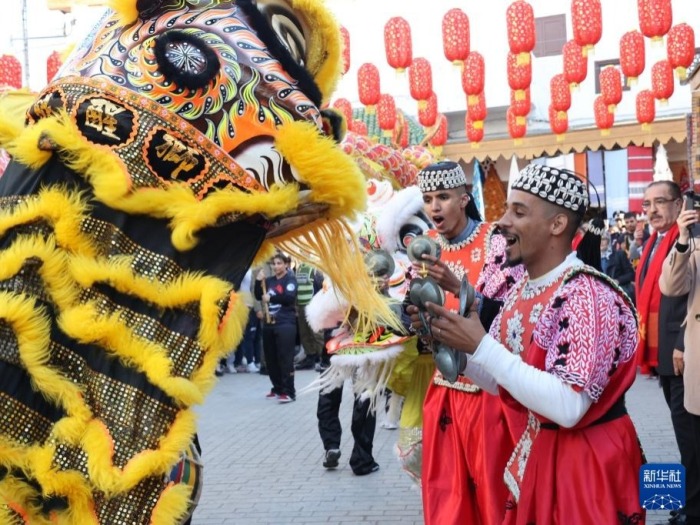2024摩洛哥“欢乐春节·中国庙会”活动开幕