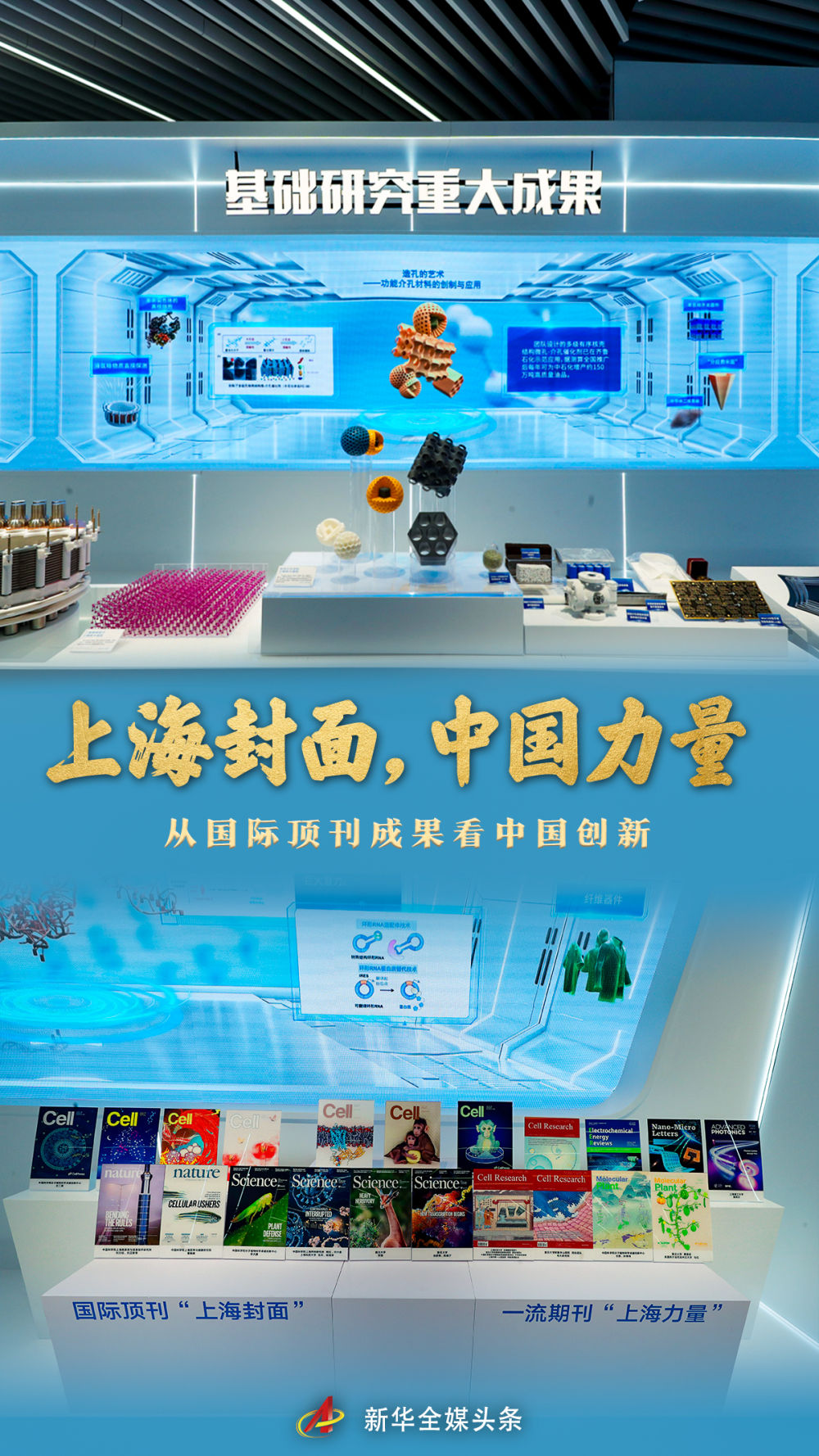 上海封面，中国力量——从国际顶刊成果看中国创新