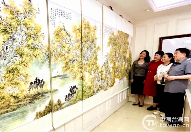 内江举办“纪念张大千诞辰125周年诗书画作品展”