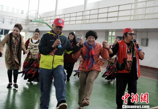 臺(tái)灣原住民走進(jìn)貴州校園交流民族文化傳承