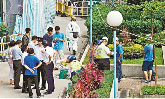 香港今年首宗本地登革热患者住所职场附近灭蚊