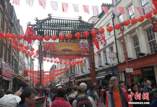 習近平訪英前夕“美麗中國”走上倫敦街頭