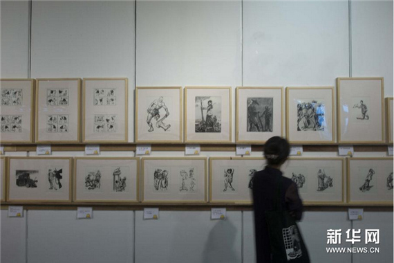 “三毛之父”张乐平抗战画作首次在港展出