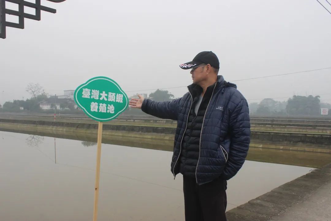 台企特色水产养殖 助力泸县乡村建设