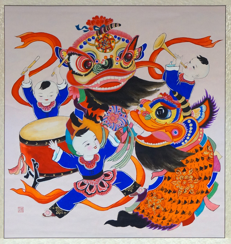 长三角美展“上新”，难得聚齐中国四大木板年画精品