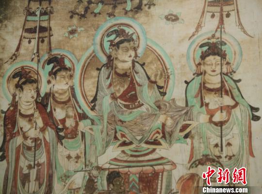 敦煌壁畫(huà)展武漢舉行 高保真技術(shù)再現(xiàn)千年神韻