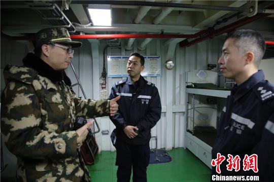 香港水警学员到浙江海警交流观摩 增进双方友谊