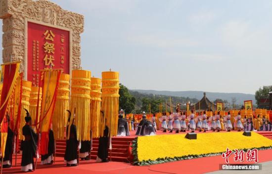 两岸第三度共祭中华人文始祖伏羲