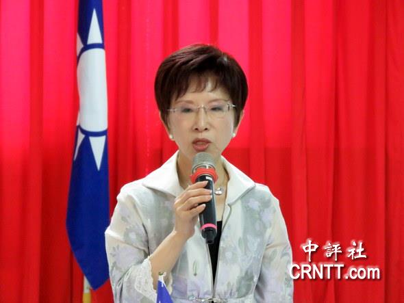 洪秀柱：民进党一党独裁多数暴力　台湾悲哀