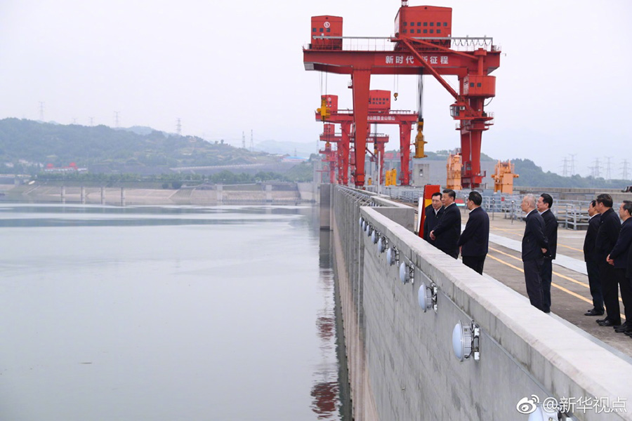 习近平考察三峡工程：大国重器必须掌握在我们自己手里