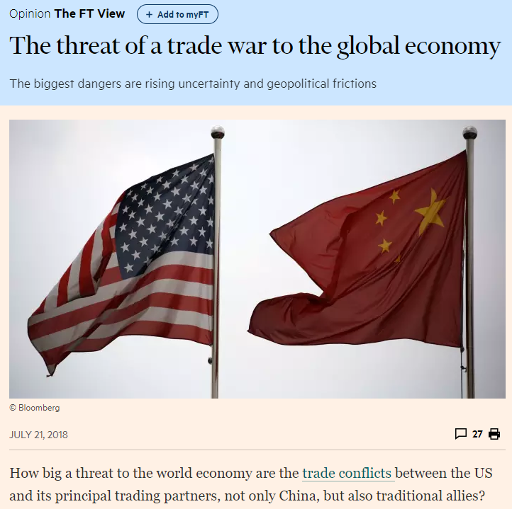 图片默认标题_fororder_The threat of a trade war to the global economy   Financial Times