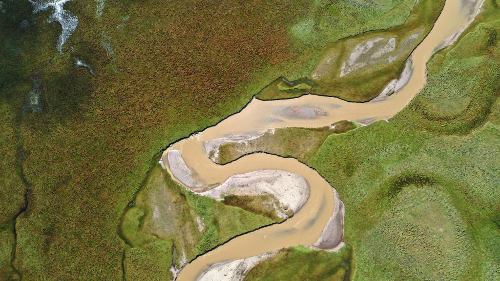 秋日“黄河蓄水池”玛曲湿地 每次定格都美若壁纸