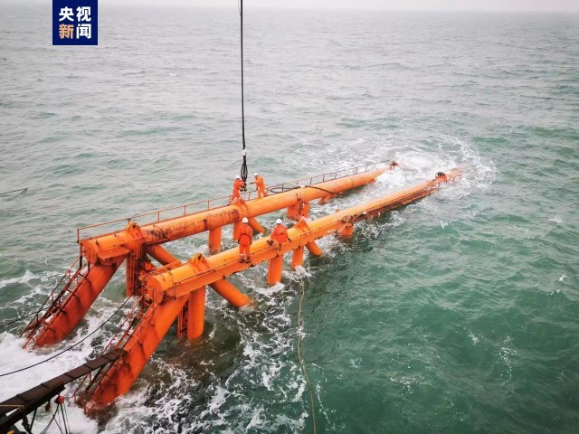 自主设计安装！中国最高压力海底管线铺设完成