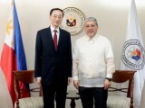 外交部副部长孙卫东会见菲律宾外长马纳罗