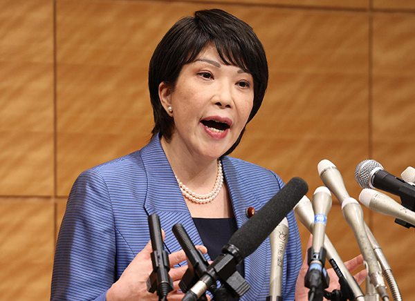 台湾问题发表谬论,受其所谓"高度赞赏"的日本自民党政调会长高市早苗