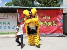 台湾青年贵州传承醒狮技艺