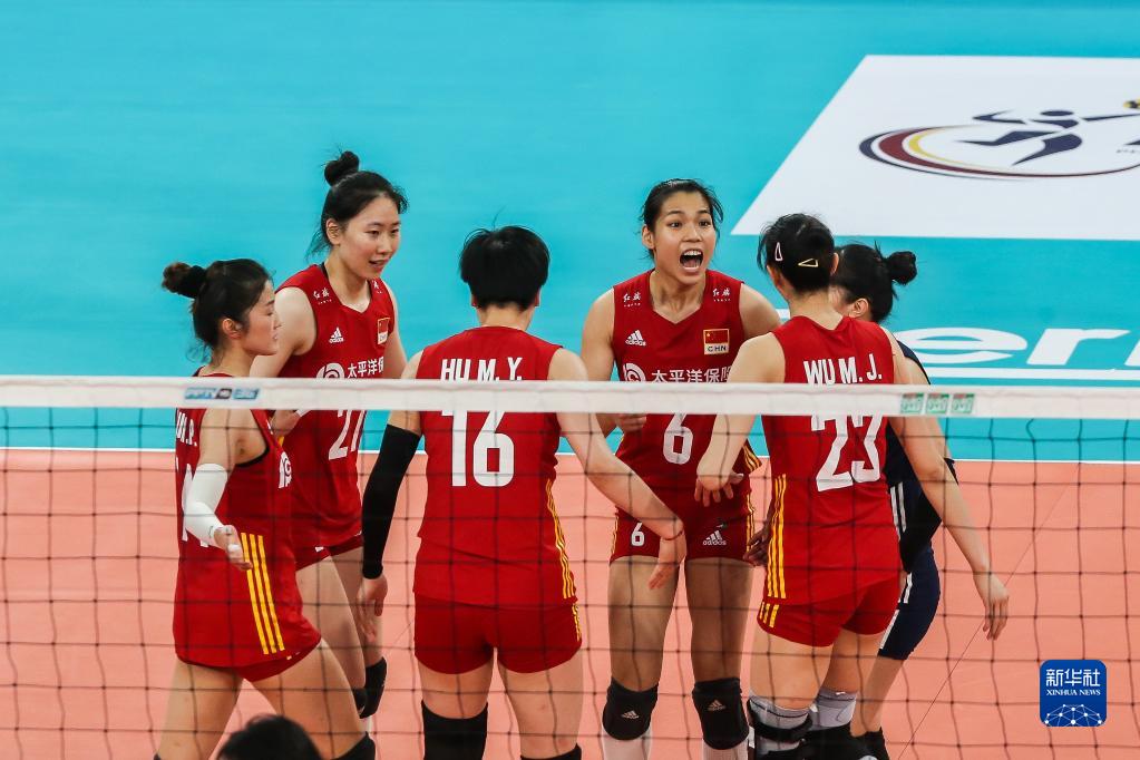 中国女排3:0战胜韩国队 取得女排亚洲杯“开门红”