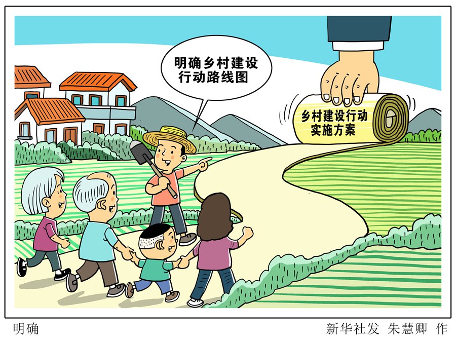 中国明确乡村建设行动路线图